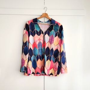 Colorful Print Top